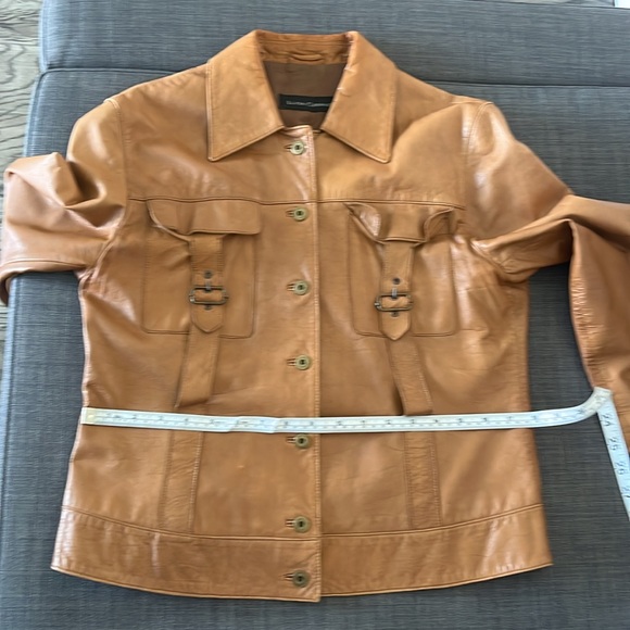 Luisa Cerano soft leather jacket size 38, US8 - Picture 11 of 15